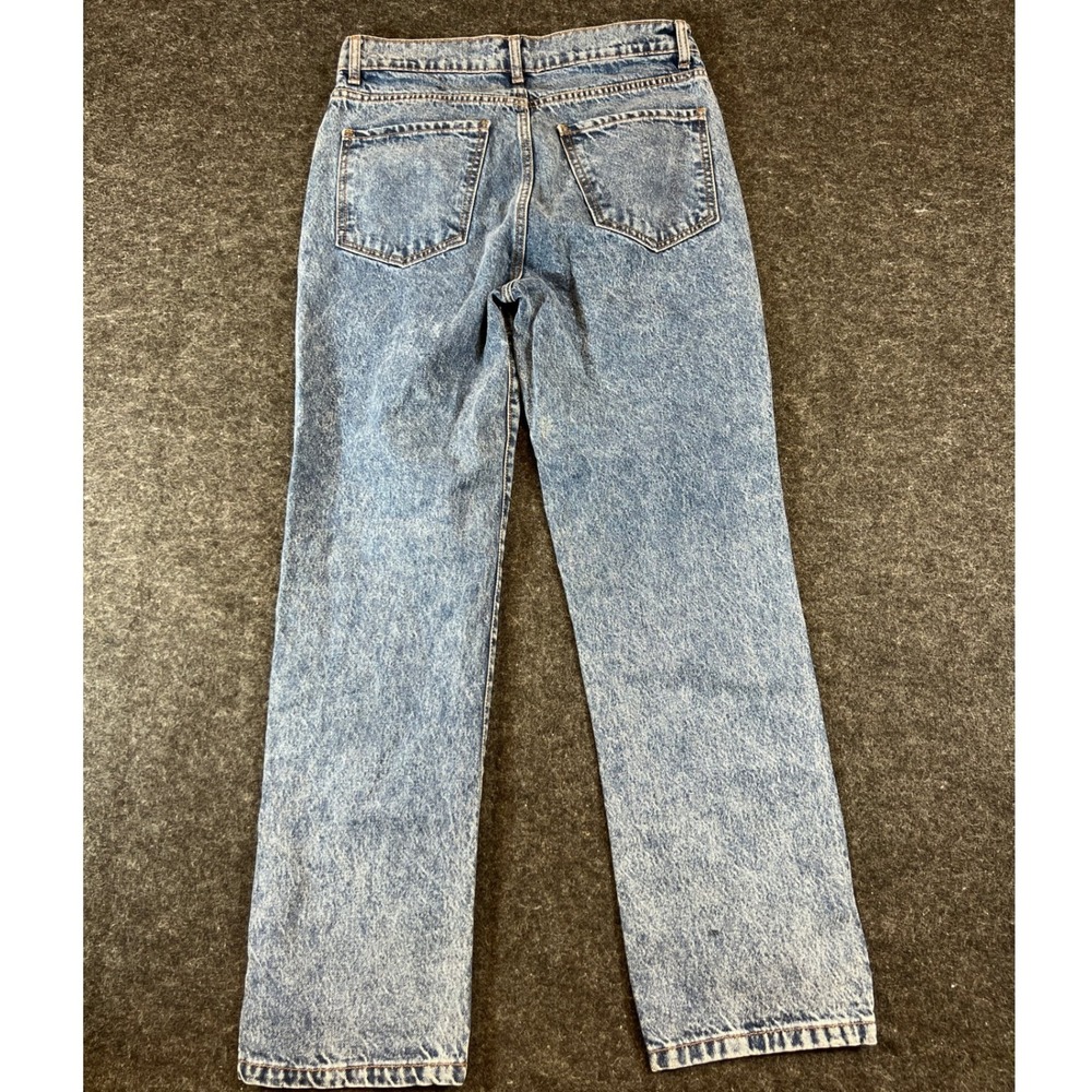Revice Denim Jeans Womens Size 27 Blue Low Rise Straight Leg Work Travel Y2K